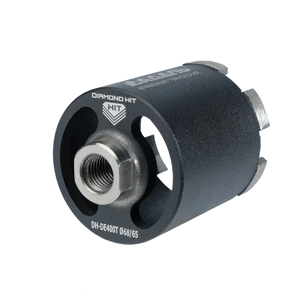 Алмазная коронка для подрозетников Diamond Hit DH-DE400Т ∅068мм с микроударом