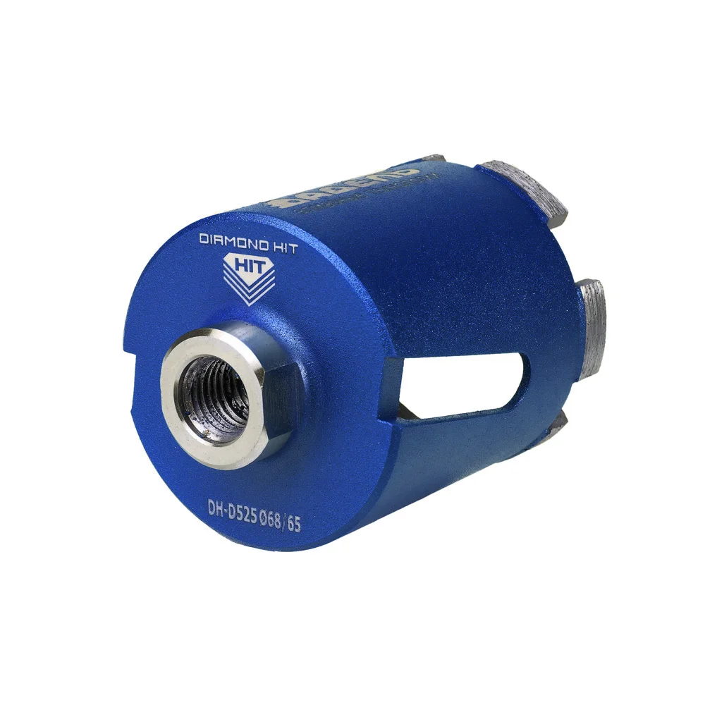 Алмазная коронка для подрозетников Diamond Hit DH-D525 ∅068мм с микроударом