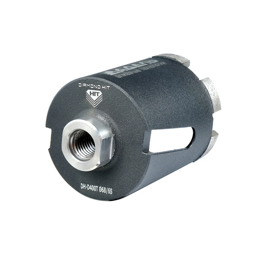 Алмазная коронка для подрозетников Diamond Hit DH-D400Т ∅068мм с микроударом