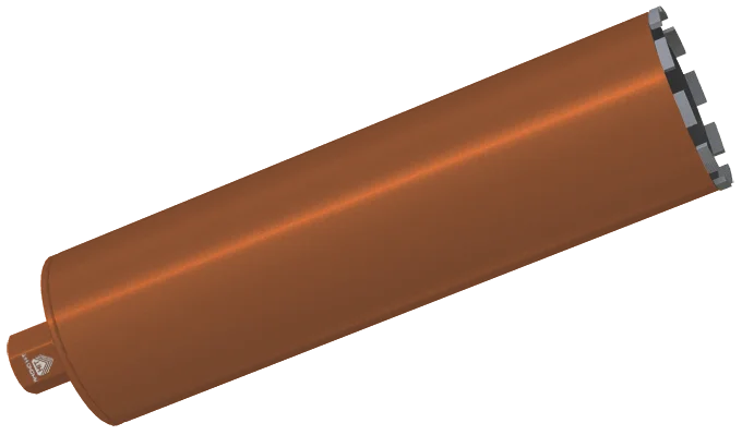 Алмазная коронка Diamond Hit DH-D400 ∅132 мм для сухого сверления с микроударом