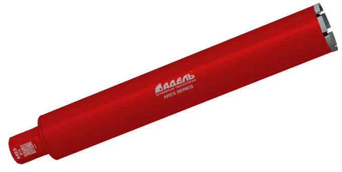 Алмазная коронка для «мокрого» сверления Prime ARES ∅076 мм (450мм)
