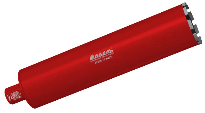 Алмазная коронка для «мокрого» сверления Prime ARES ∅112 мм (450мм)
