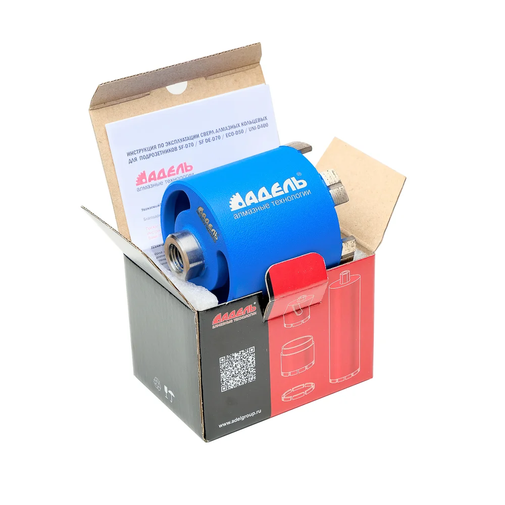 Алмазная коронка для подрозетников SF DE70 ∅082 мм с пылеудалением