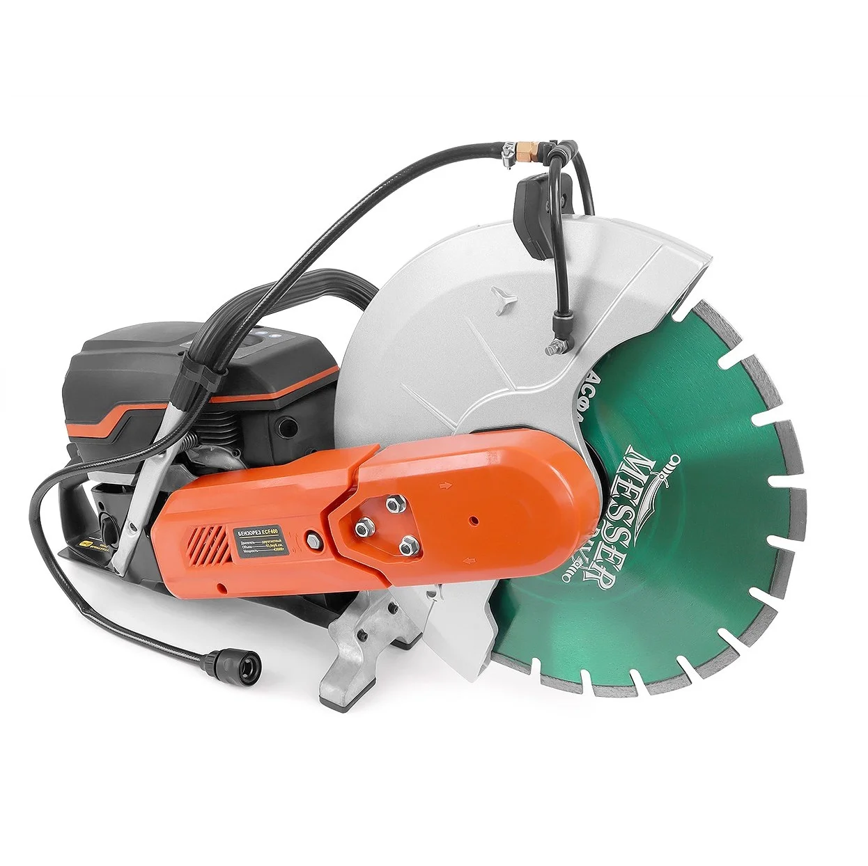 Бензиновый бетонорез Messer ECF400 диск 400мм (глубина реза 140мм)