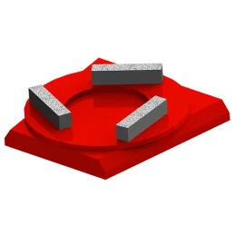 Франкфурт для обдирки бетона Economic "USW" GFB 00 /40x8x9/3