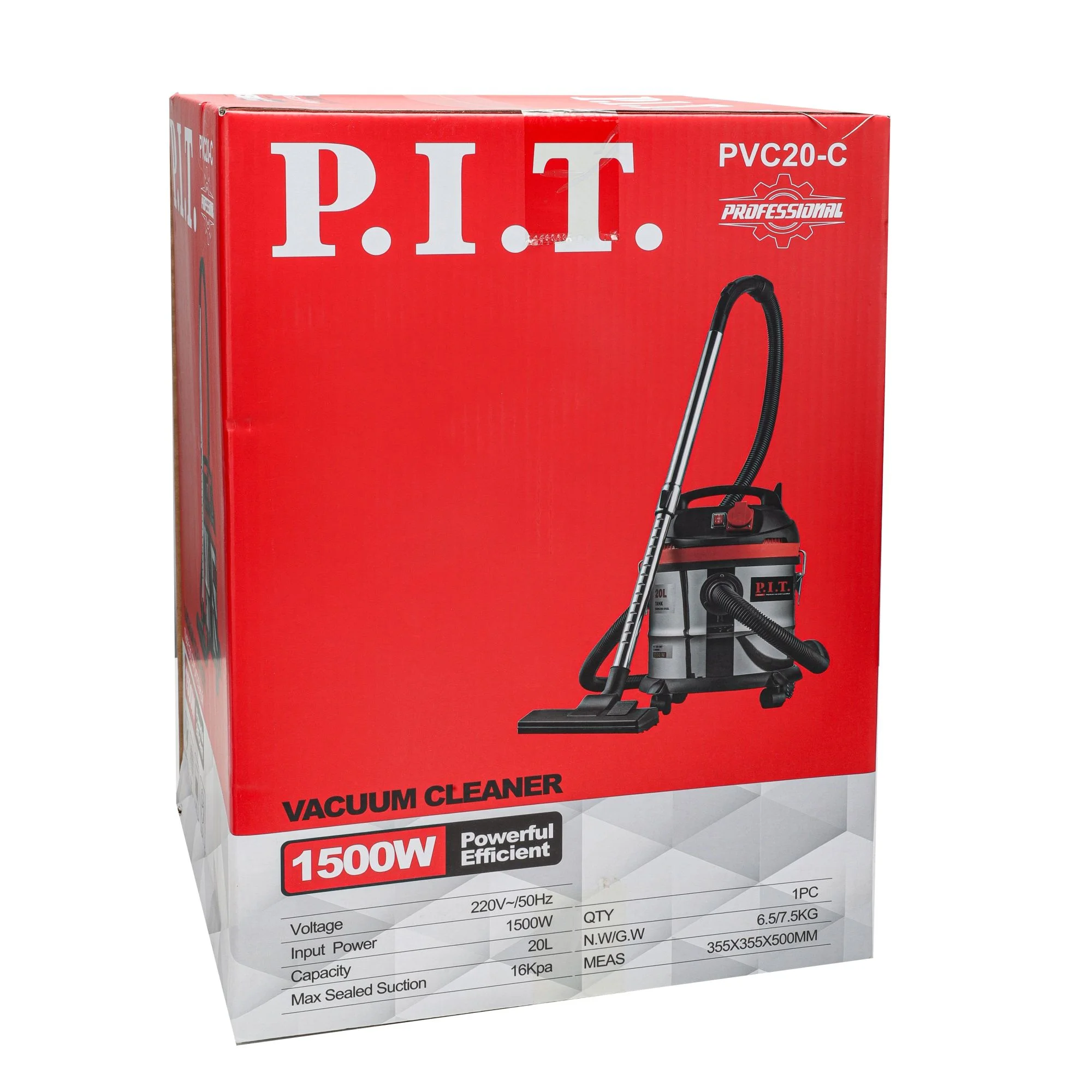 Пылесос строительный электрический P.I.T. PVC20-C МАСТЕР