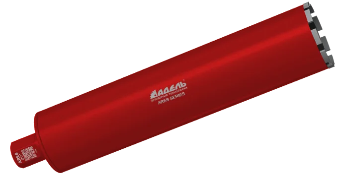 Алмазная коронка для «мокрого» сверления Prime ARES ∅107 мм (450мм)