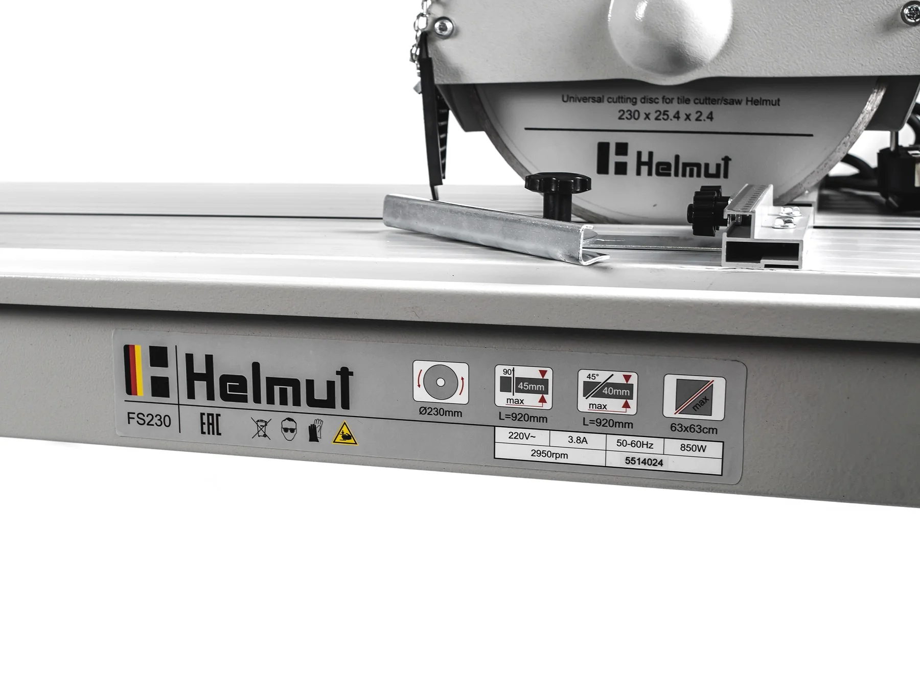 Плиткорез Helmut FS230
