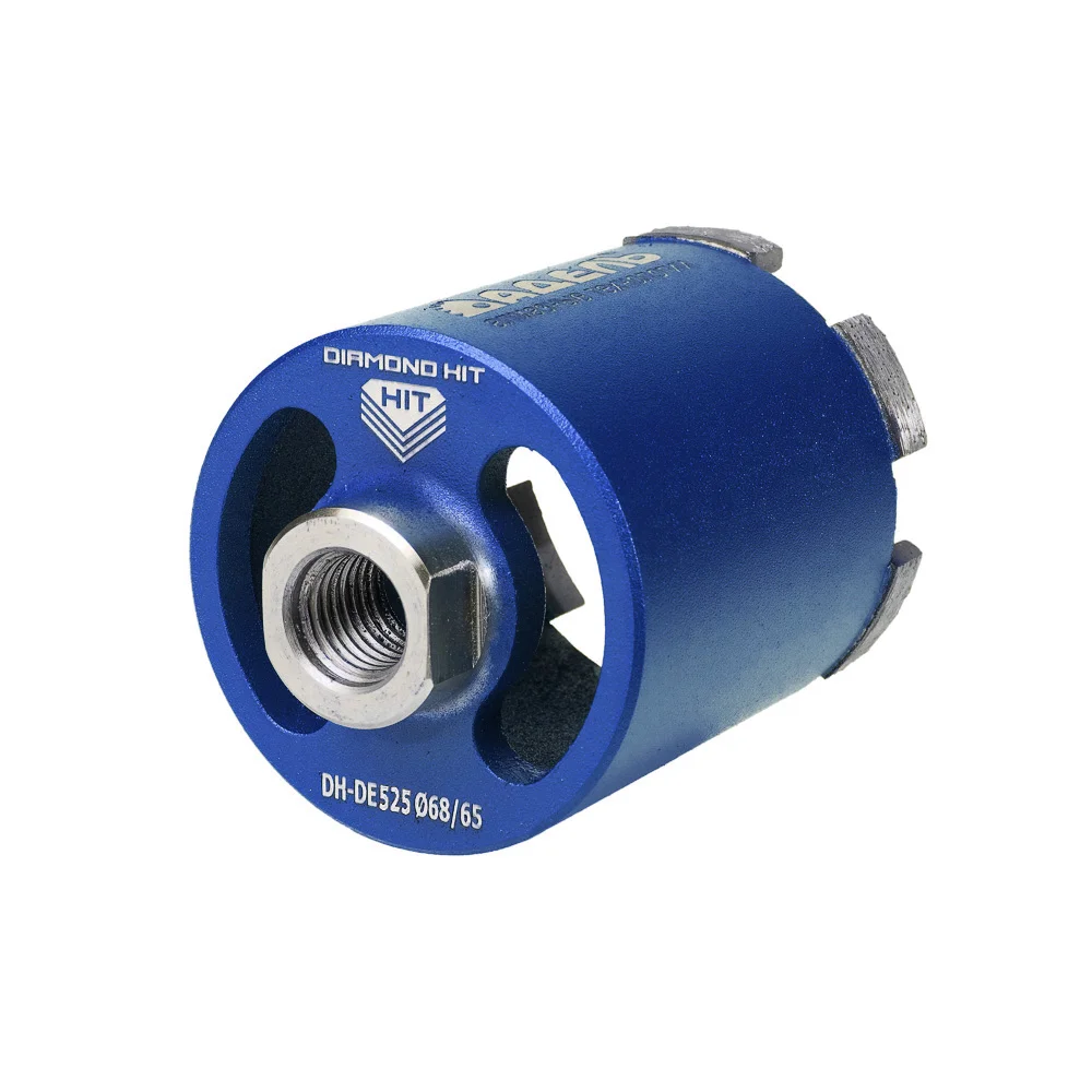 Алмазная коронка для подрозетников Diamond Hit DH-DE525 ∅068мм с пылеудалением и микроударом