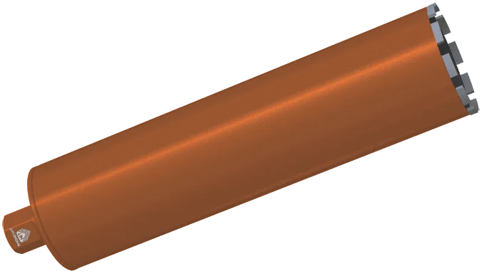 Алмазная коронка Diamond Hit DH-D400 ∅122 мм для сухого сверления с микроударом