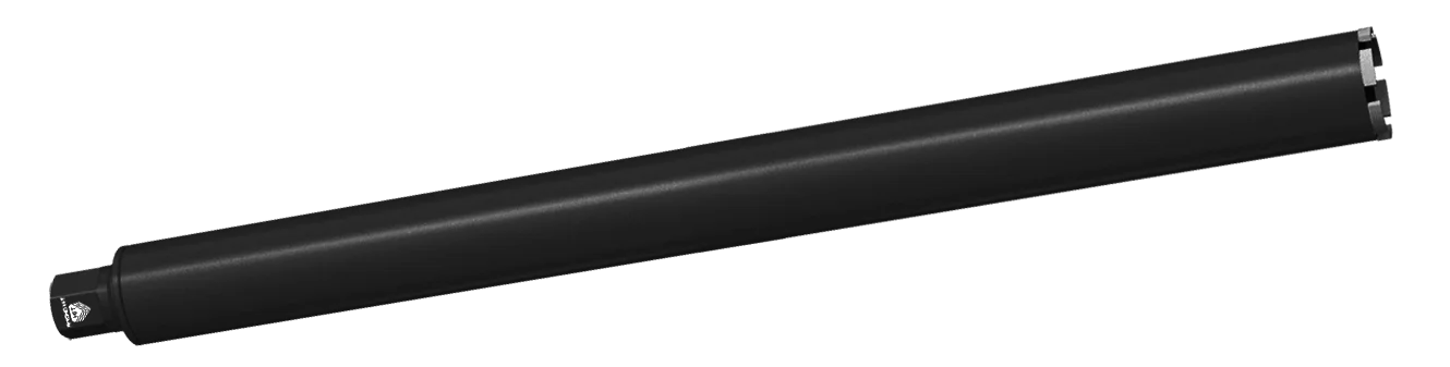 Алмазная коронка Diamond Hit DH-D400Т ∅072 мм для сухого сверления с микроударом (900мм)