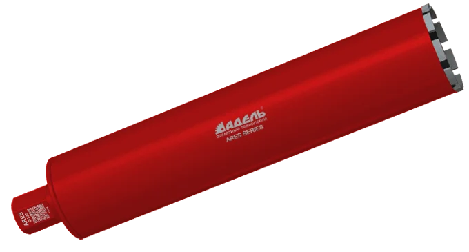 Алмазная коронка для «мокрого» сверления Prime ARES ∅102 мм (450мм)