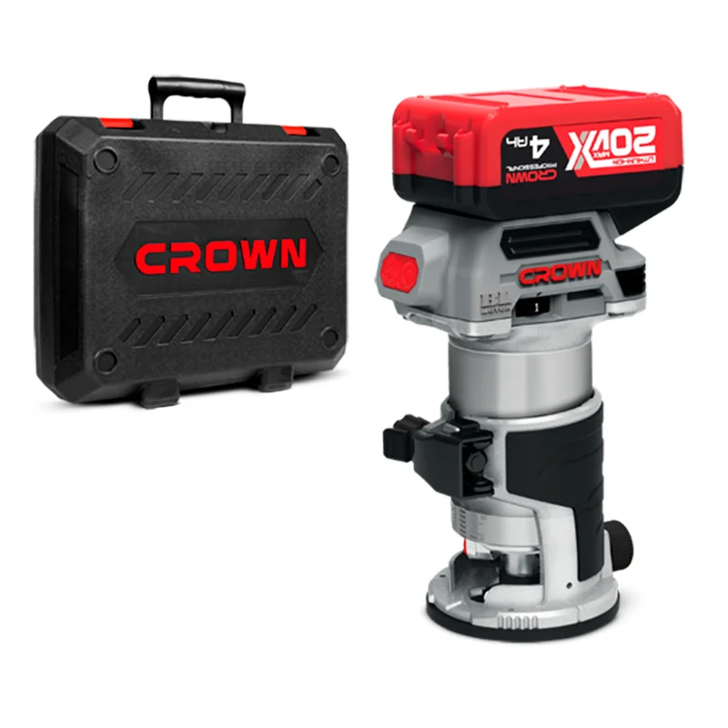 Аккумуляторный фрезер CROWN CT26010HX-4 BMC