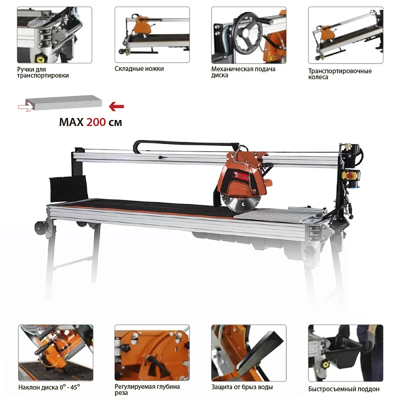 Камнерезный станок Diam PLM-2000 AL/2.2