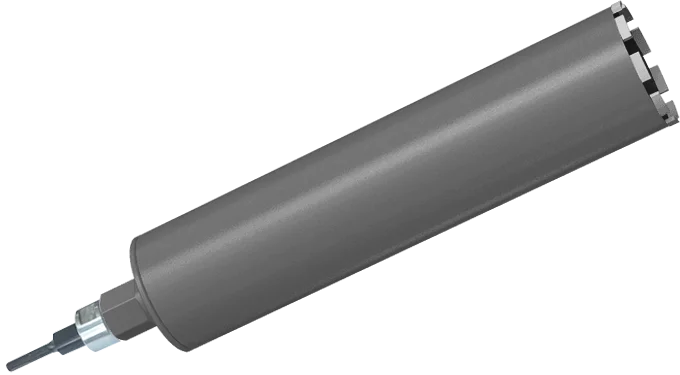 Алмазная коронка для перфораторов Адель BCH Economic ∅112 с переходником SDS MAX