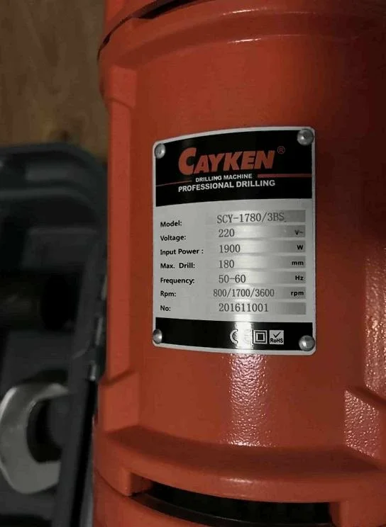 Двигатель ручного сверления Cayken SCY-1780/3BS