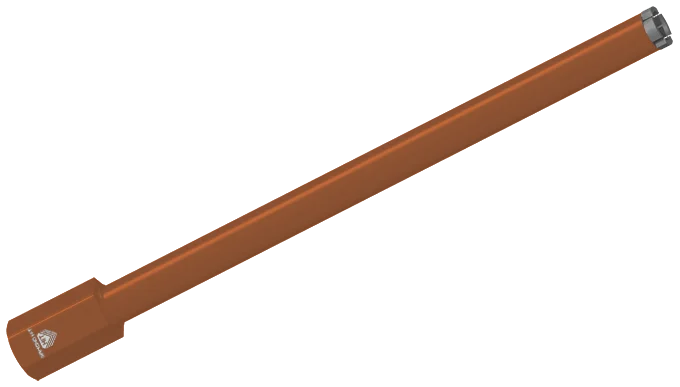 Алмазная коронка Diamond Hit DH-D400 ∅030 мм для сухого сверления с микроударом (450мм)