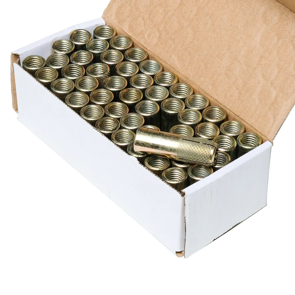 Комплект анкерного крепления М12 с набором анкеров забивных М12 (50 шт.)