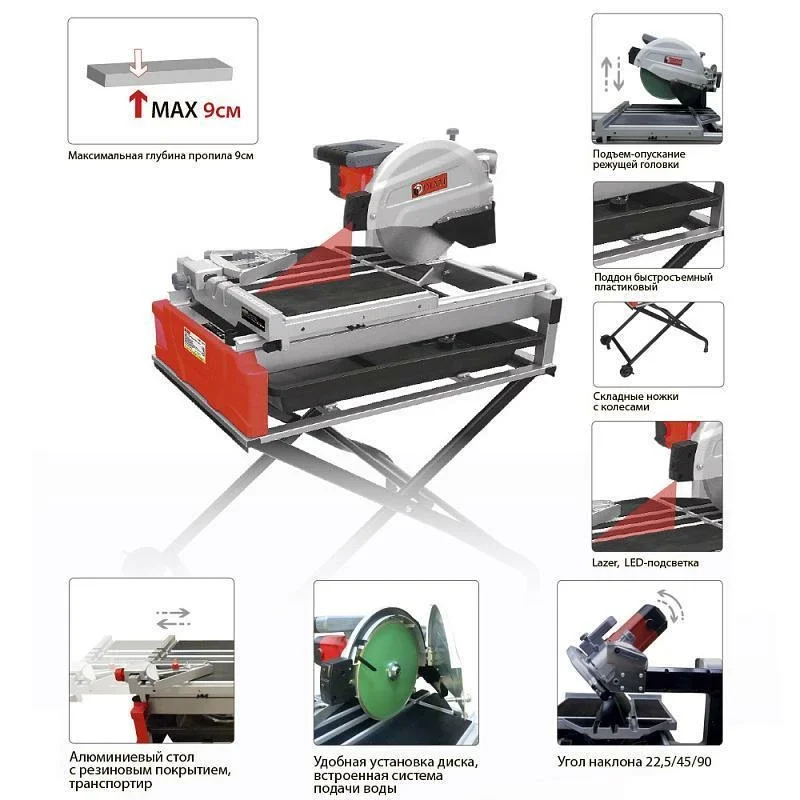 Камнерезный станок Diam PLK 250/1.8 Proline