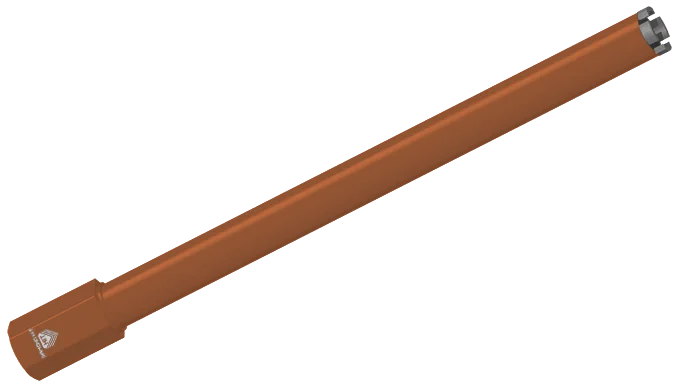 Алмазная коронка Diamond Hit DH-D400 ∅036 мм для сухого сверления с микроударом (450 мм)