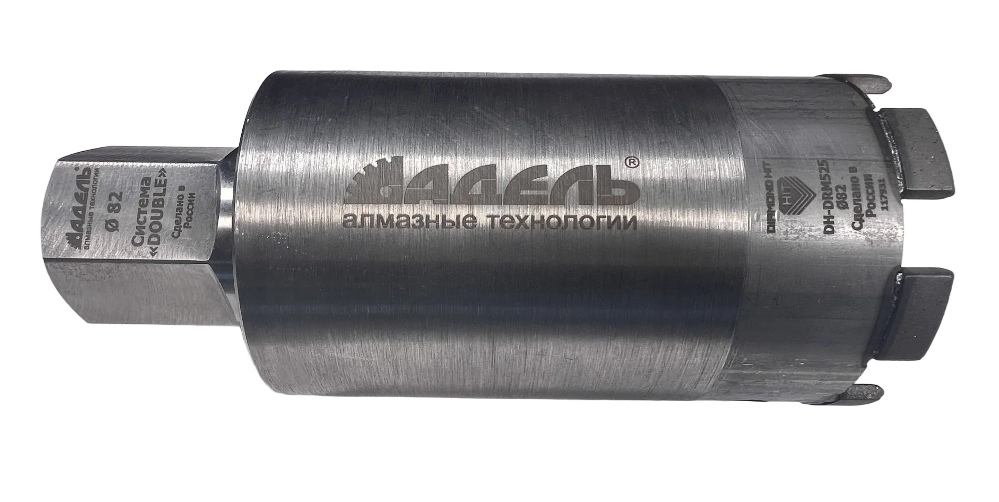 Алмазная коронка для подрозетников Diamond Hit DH-D525 DOUBLE L120 ∅082мм (В сборе L120)