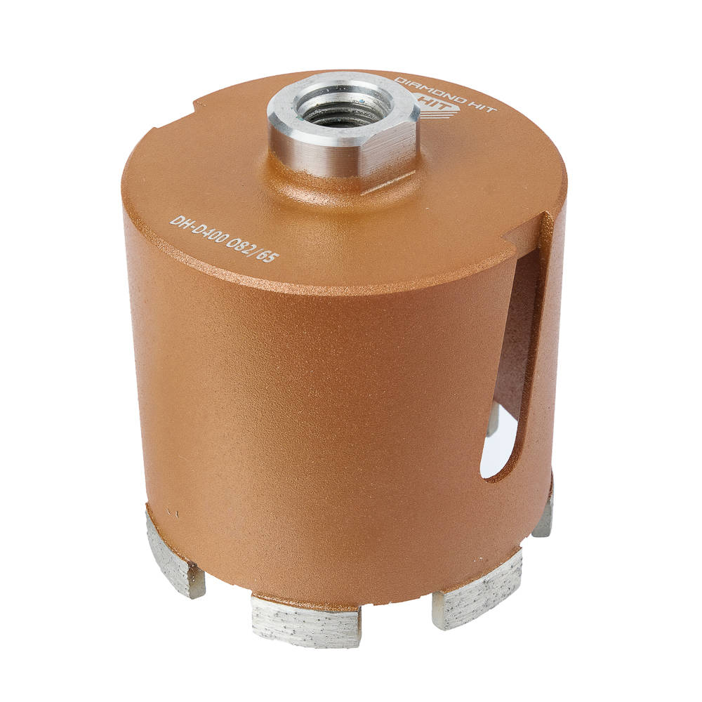 Алмазная коронка для подрозетников Diamond Hit DH-D400 ∅082 мм с микроударом