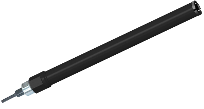Алмазная коронка для перфоратора Адель BCU Standard ∅42 мм с переходником SDS MAX