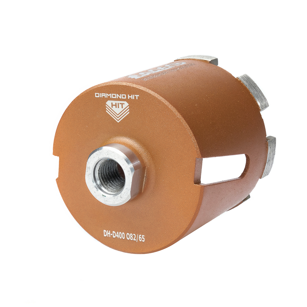 Алмазная коронка для подрозетников Diamond Hit DH-D400 ∅082 мм с микроударом