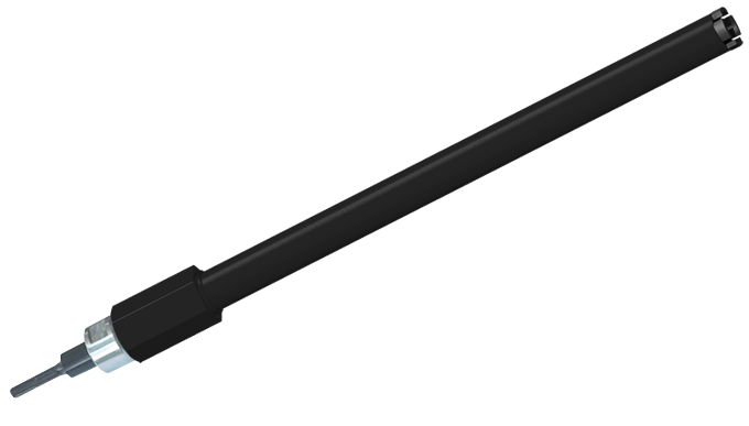 Алмазная коронка для перфоратора Адель BCU Standard ∅32 мм с переходником SDS MAX