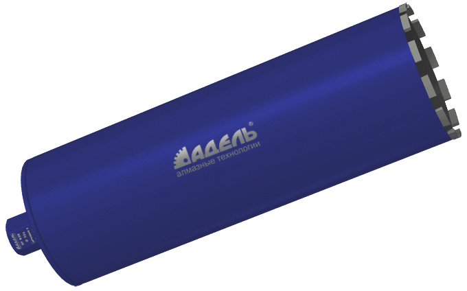 Алмазная коронка Адель SF-D70 ∅158 мм для "мокрого" сверления