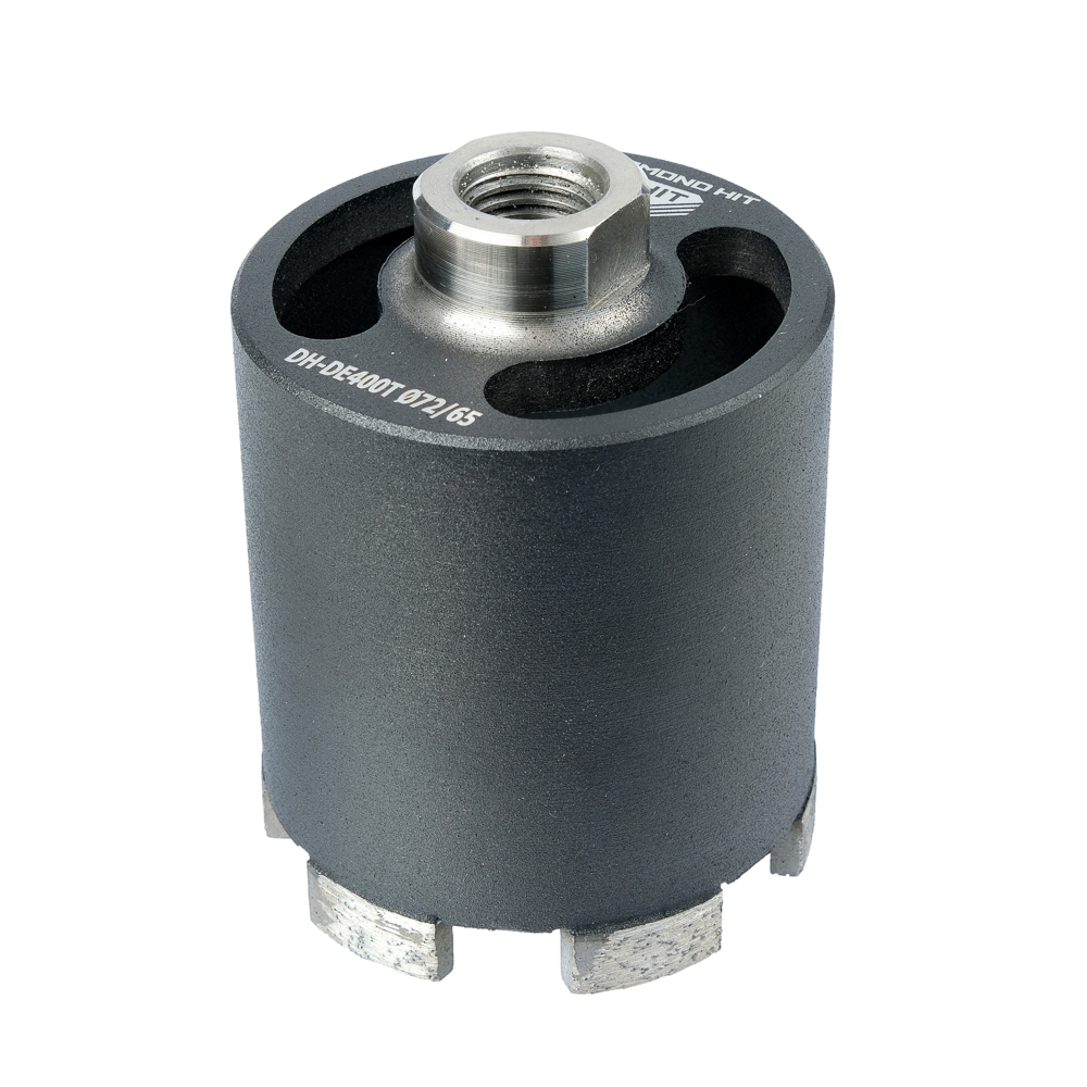 Алмазная коронка для подрозетников Diamond Hit DH-DE400Т ∅072мм с микроударом