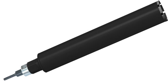 Алмазная коронка для перфоратора Адель BCU Standard ∅82 мм с переходником SDS MAX