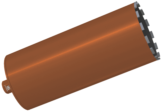 Алмазная коронка Diamond Hit DH-D401 ∅200 мм для сухого сверления с микроударом