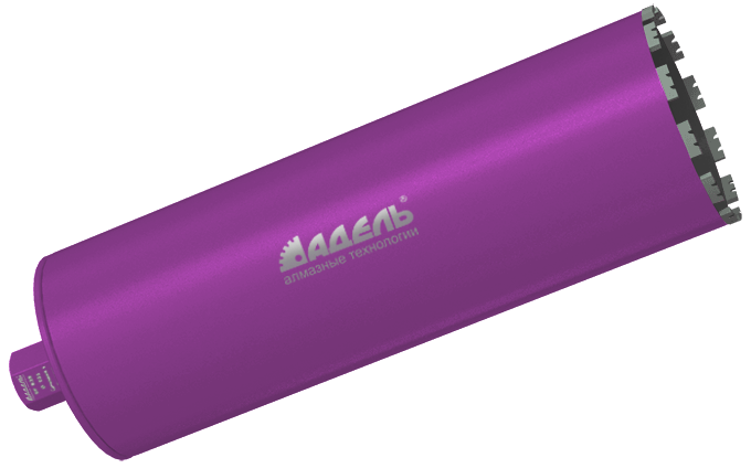 Алмазная коронка для «мокрого» сверления Адель BKF 829 ∅158 мм