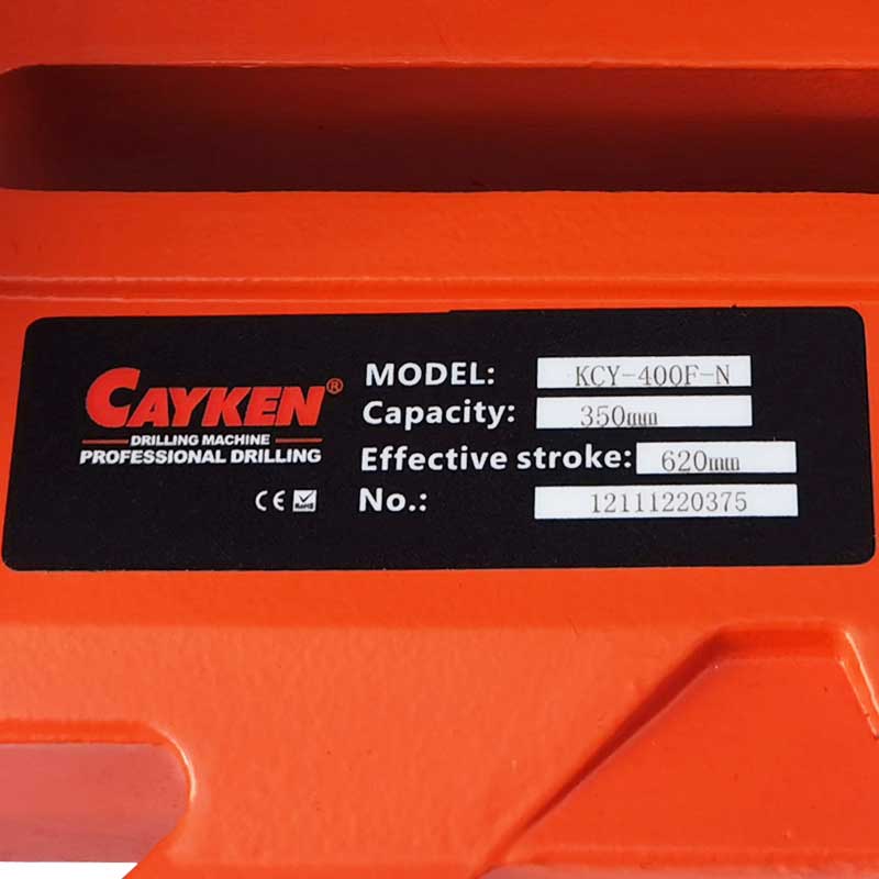 Станина для буровой машины Cayken KCY-400F-N