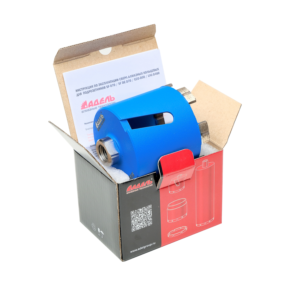 Алмазная коронка для подрозетников Super Fast D70 ∅072 мм