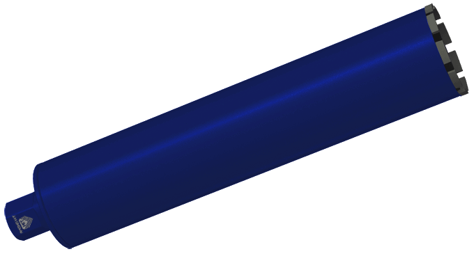 Алмазная коронка Diamond Hit DH-D525 ∅102 мм для сухого сверления с микроударом (450мм)