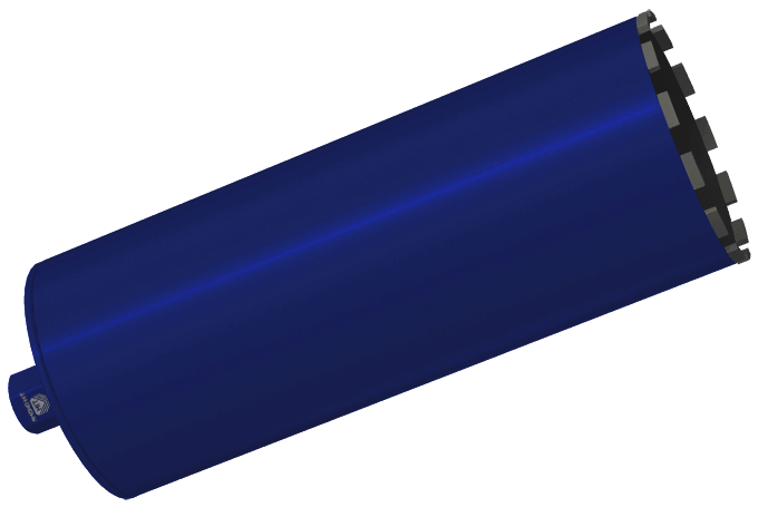 Алмазная коронка Diamond Hit DH-D525 ∅182 мм для сухого сверления с микроударом