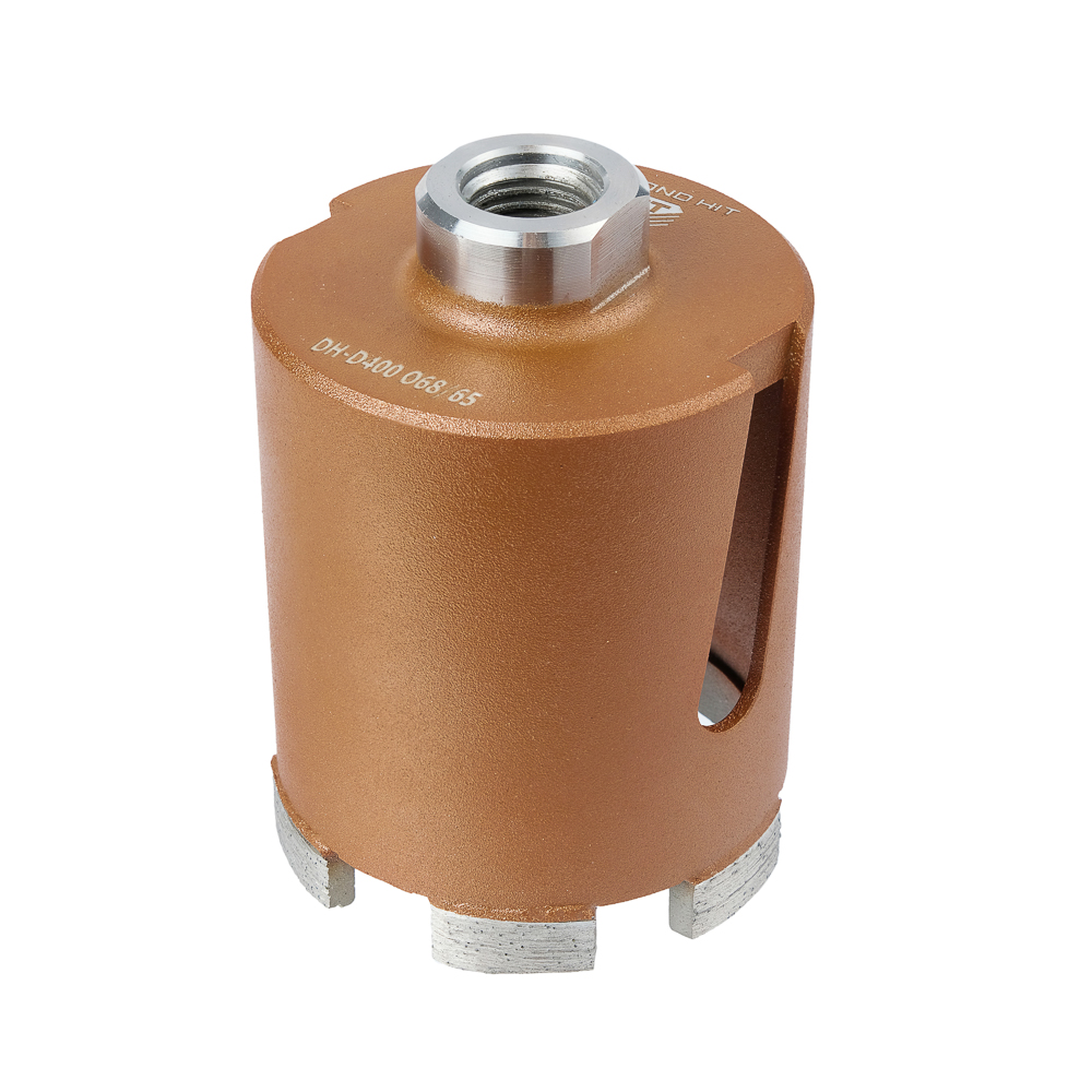 Алмазная коронка для подрозетников Diamond Hit DH-D400 ∅068 мм с микроударом