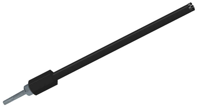 Алмазная коронка для перфоратора Адель BCU Standard ∅25 мм с переходником SDS Plus