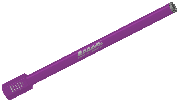 Алмазная коронка для «мокрого» сверления Адель BKF 829 ∅030 мм