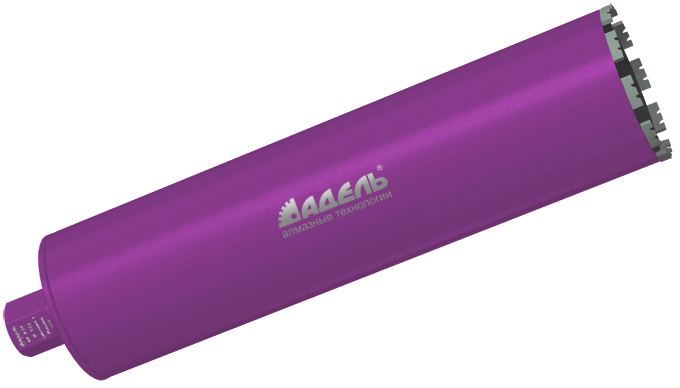 Алмазная коронка для «мокрого» сверления Адель BKF 829 ∅122 мм