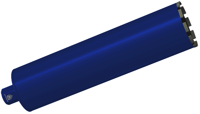 Алмазная коронка Diamond Hit DH-D525 ∅122 мм для сухого сверления с микроударом