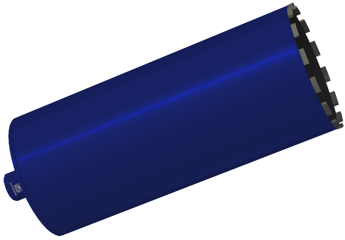 Алмазная коронка Diamond Hit DH-D525 ∅200 мм для сухого сверления с микроударом