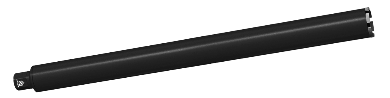 Алмазная коронка Diamond Hit DH-D400Т ∅072 мм для сухого сверления с микроударом (900мм)