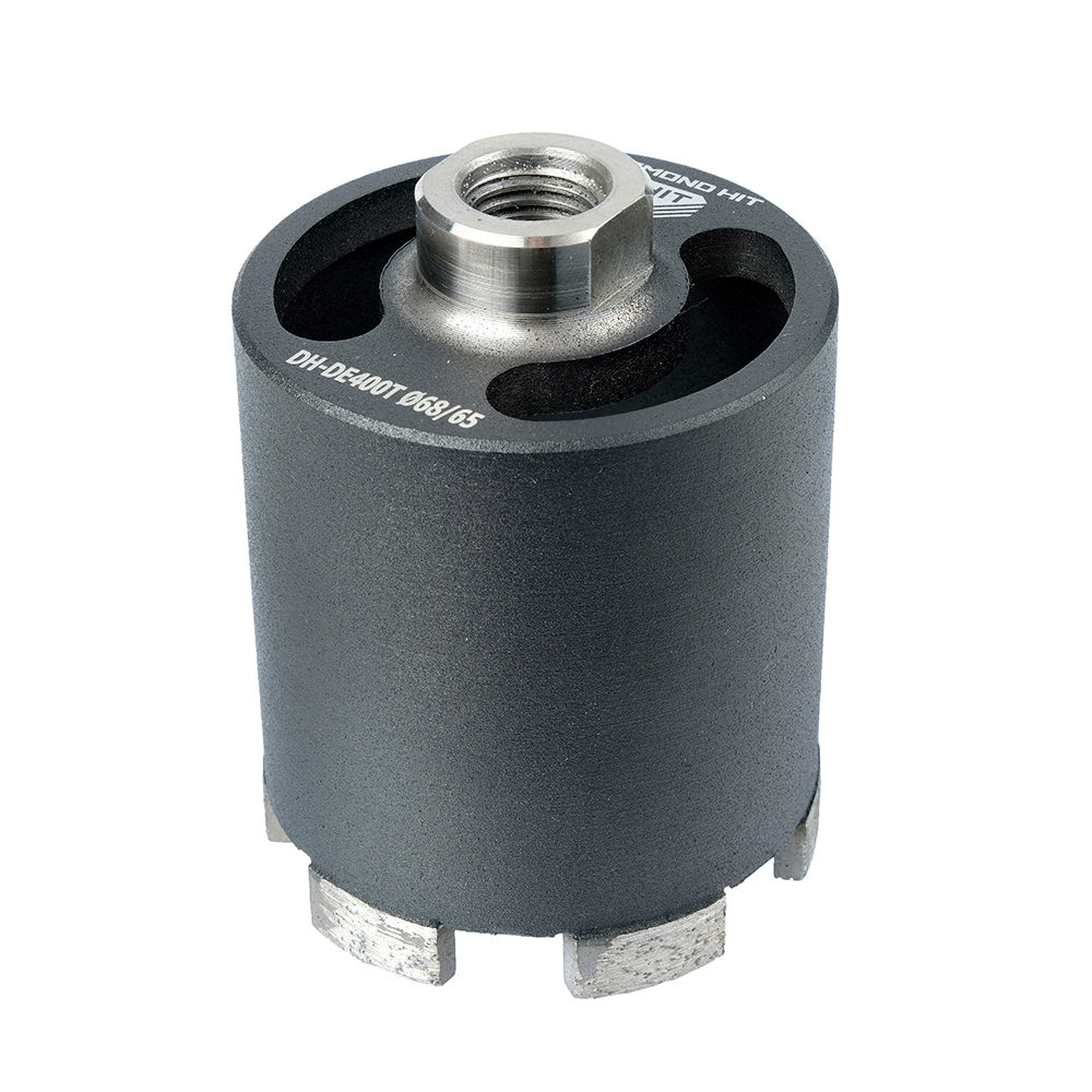 Алмазная коронка для подрозетников Diamond Hit DH-DE400Т ∅068мм с микроударом