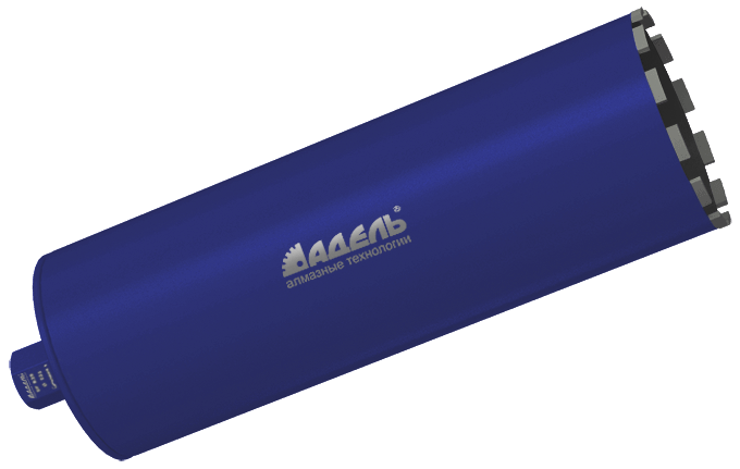 Алмазная коронка Адель SF-D70 ∅162 мм для "мокрого" сверления