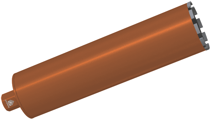 Алмазная коронка Diamond Hit DH-D400 ∅127 мм для сухого сверления с микроударом