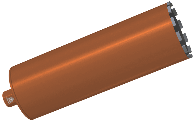 Алмазная коронка Diamond Hit DH-D401 ∅158 мм для сухого сверления с микроударом