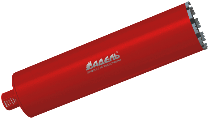 Алмазная коронка для «мокрого» сверления Адель BKF 500 ∅122 мм